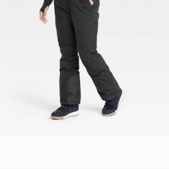 All in motion 3M Thinsulate Snow Sport Waterproof Pants Size M Black Outdoor Pan - Picture 4 of 14